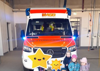 Besuch der Rettungswache