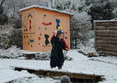 Spaß im Schnee